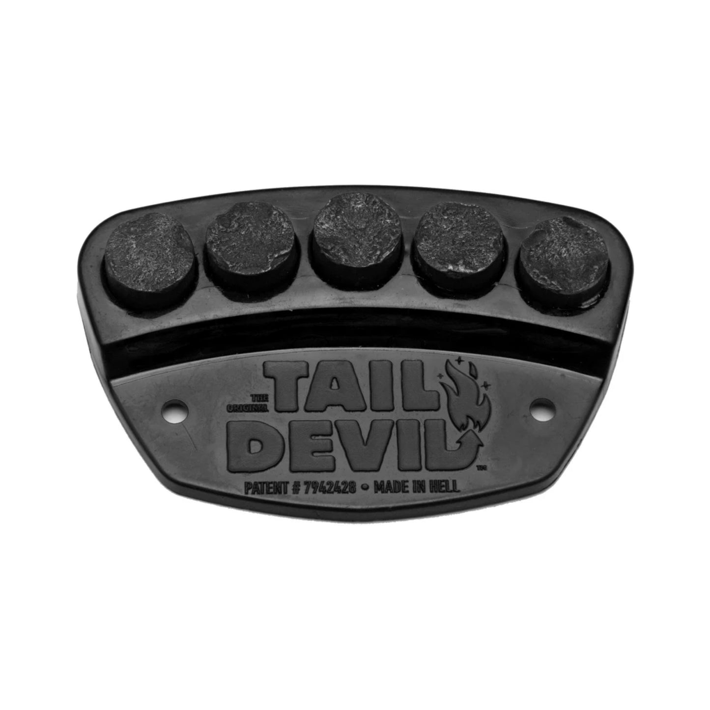 Tail Devils Black Skateboard Spark Plate