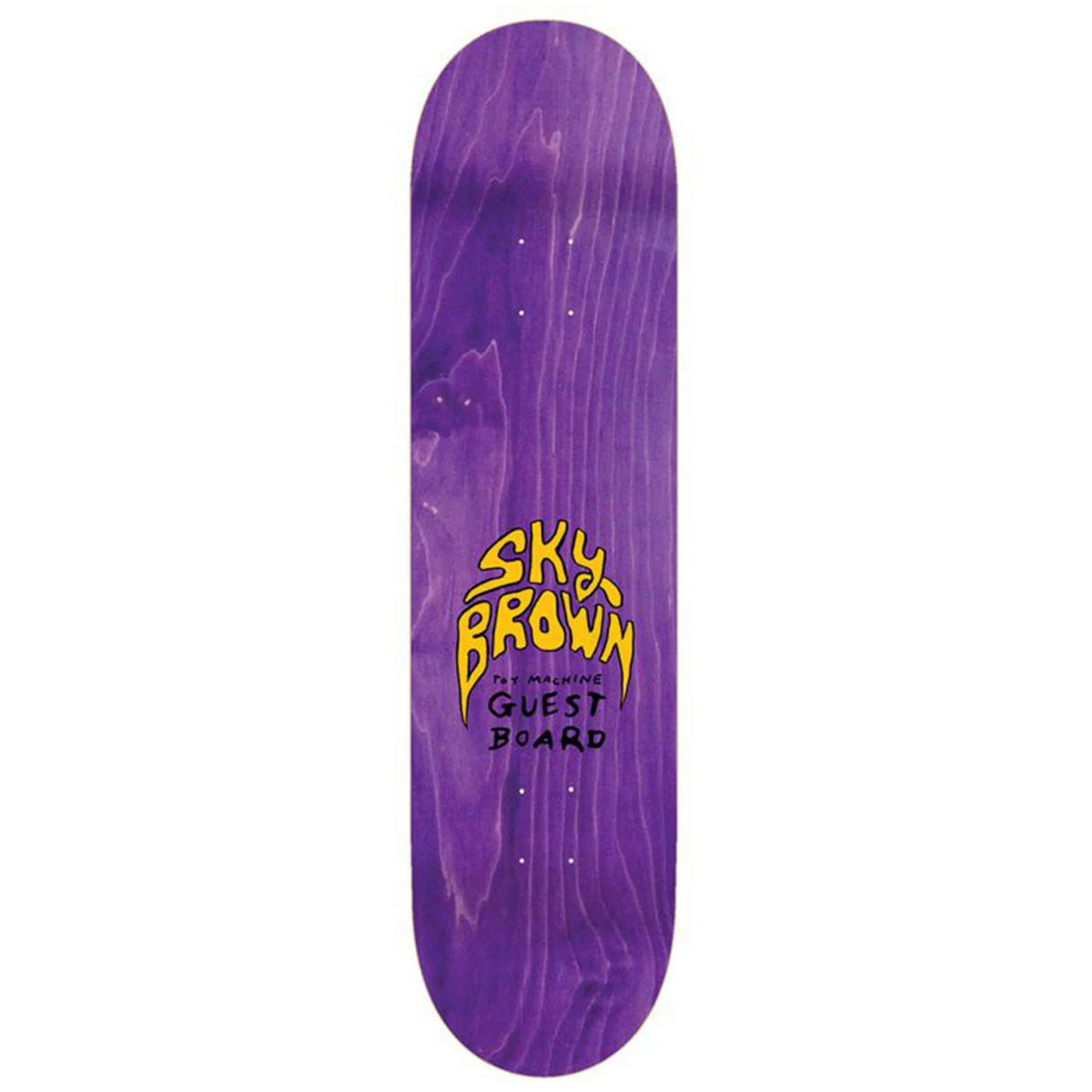 Toy Machine Sky Brown Guest Model 8.25” Skateboard Deck