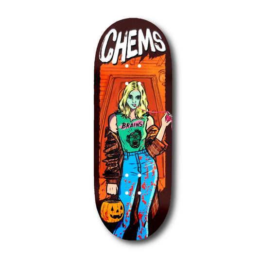 Chems “Trick Or Treat Zombie” Fingerboard Deck