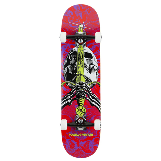 Powell Skull & Sword 8.0" Complete Skateboard