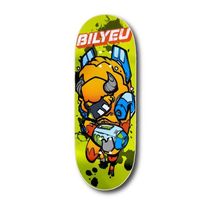 Chems Green “Bilyeu” Fingerboard Deck