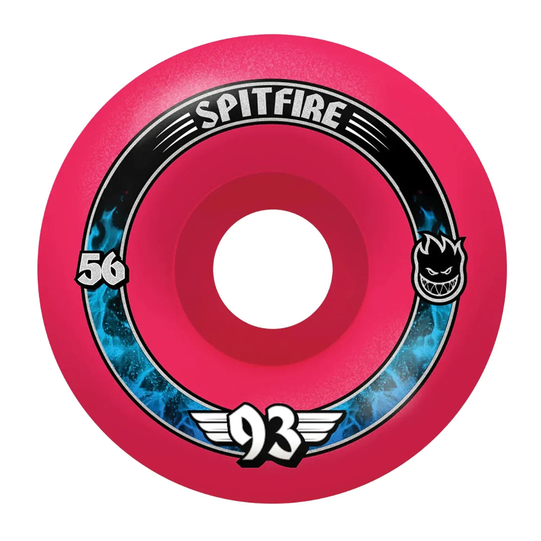 Spitfire Formula Four Radials Pink 56mm 93a Skateboard Wheels