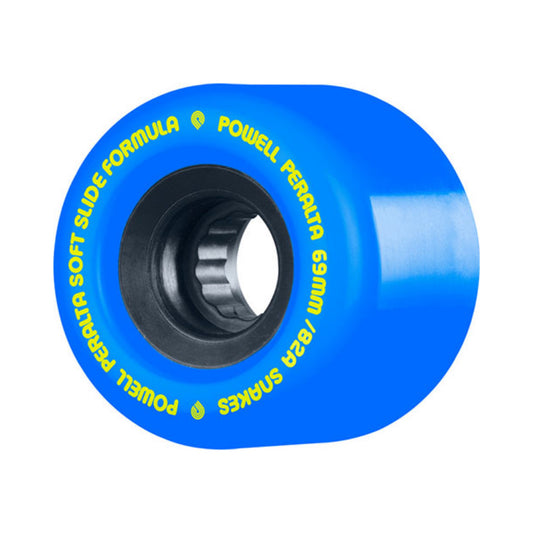 Powell Dragon Formula G-Slides Blue 69mm 82a Cruiser Skateboard Wheels
