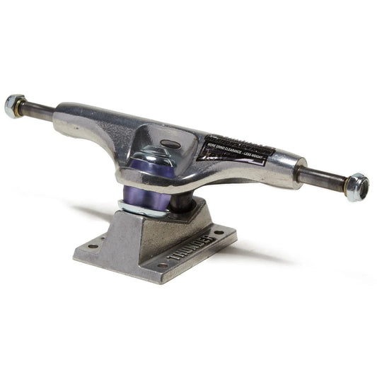 Thunder Team Hollow Lights 147 Metallic Script Purple Black - Truck De Skateboard 137mm Shape Thunder Team Hollow Lights 147 Metallic Script Purple Black - Truck De Skateboard 137mm Shape