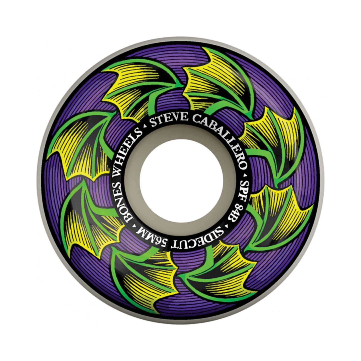 Bones Cab SPF V5 Sidecut Bat Wings 56mm 84b Skateboard Wheels