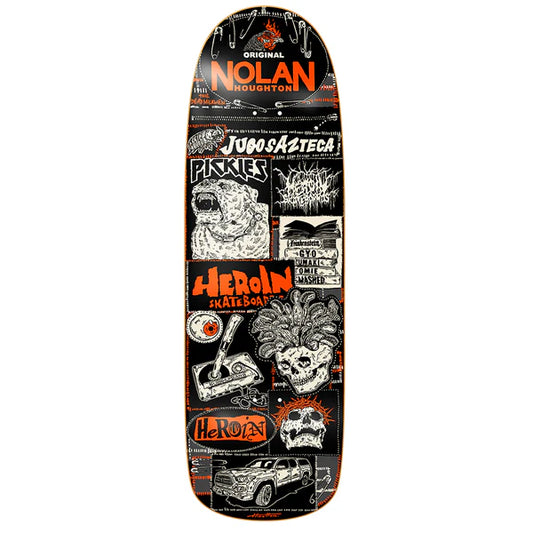 Heroin Nolan’s Original 9.6” Skateboard Deck