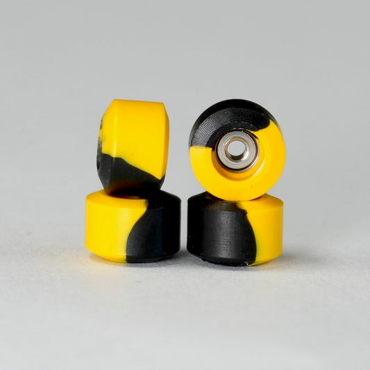 Rushwood Black/Yellow Medium Fingerboard Wheels