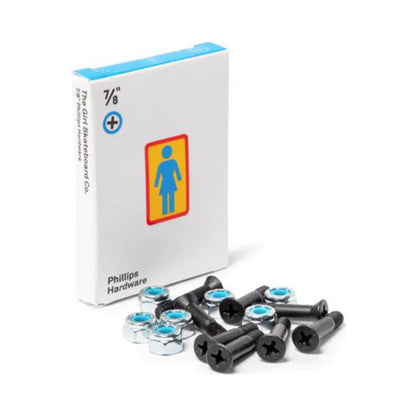 Girl Longneck Phillips Mounting Skateboard Hardware