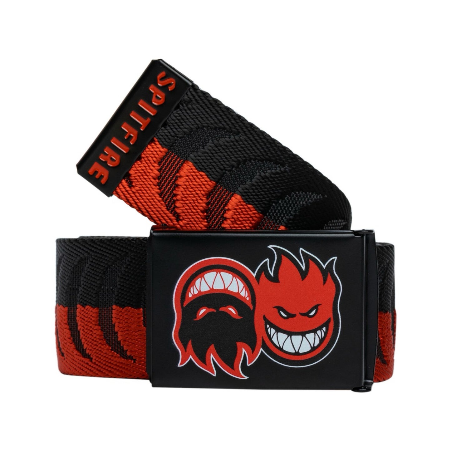 Spitfire Eternal Crescent Black/Red Jacquard Belt
