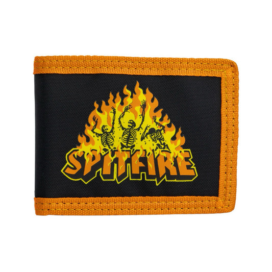 Spitfire Hellfire Black Bi Fold Wallet