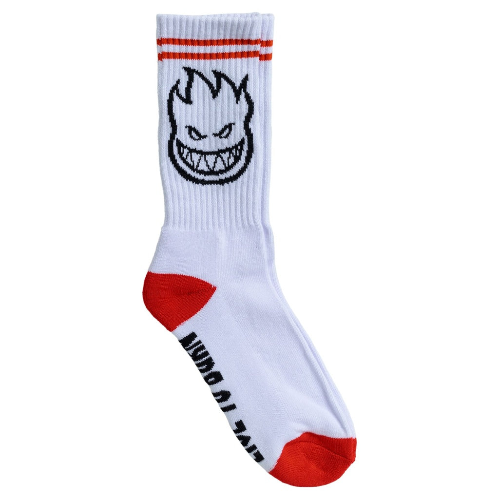Spitfire Bighead White/Red/Black Socks