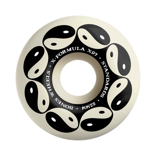 Bones X-Formula Yin Yang Standard V1 52mm 97a Skateboard Wheels