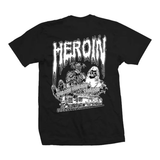 Heroin Ghost Train T-Shirt Black