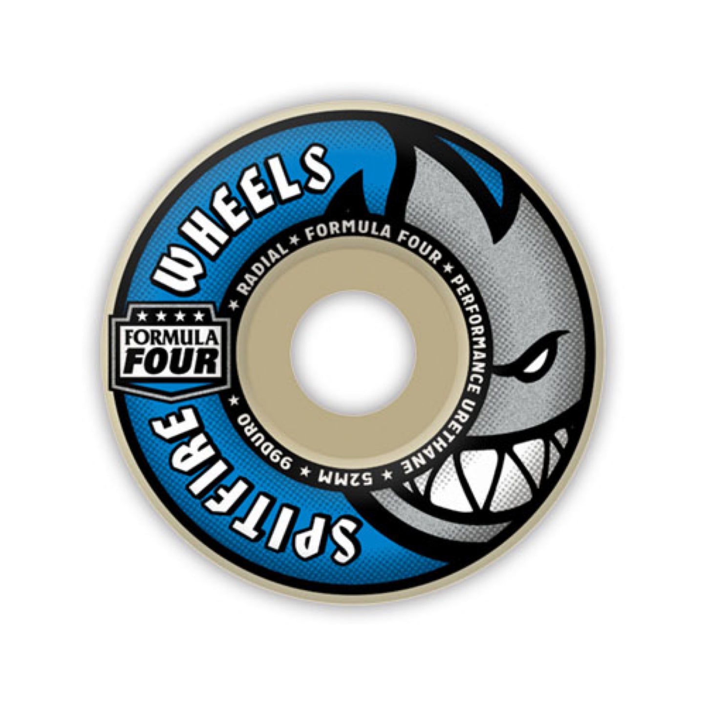 Spitfire Formula Four Radials 53mm 99a Skateboard Wheels