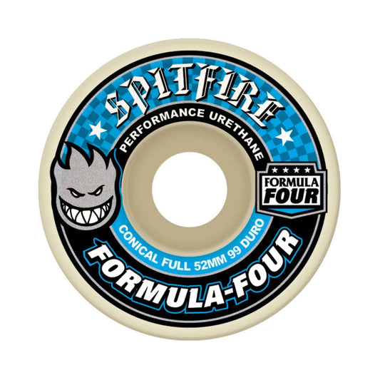 Spitfire Formula Four Conical Full 52mm 99a Skateboard Wheels