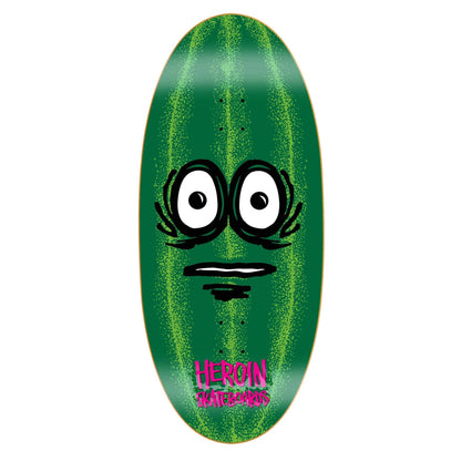 Heroin Team The Watermelon" Shaped Skateboard Deck