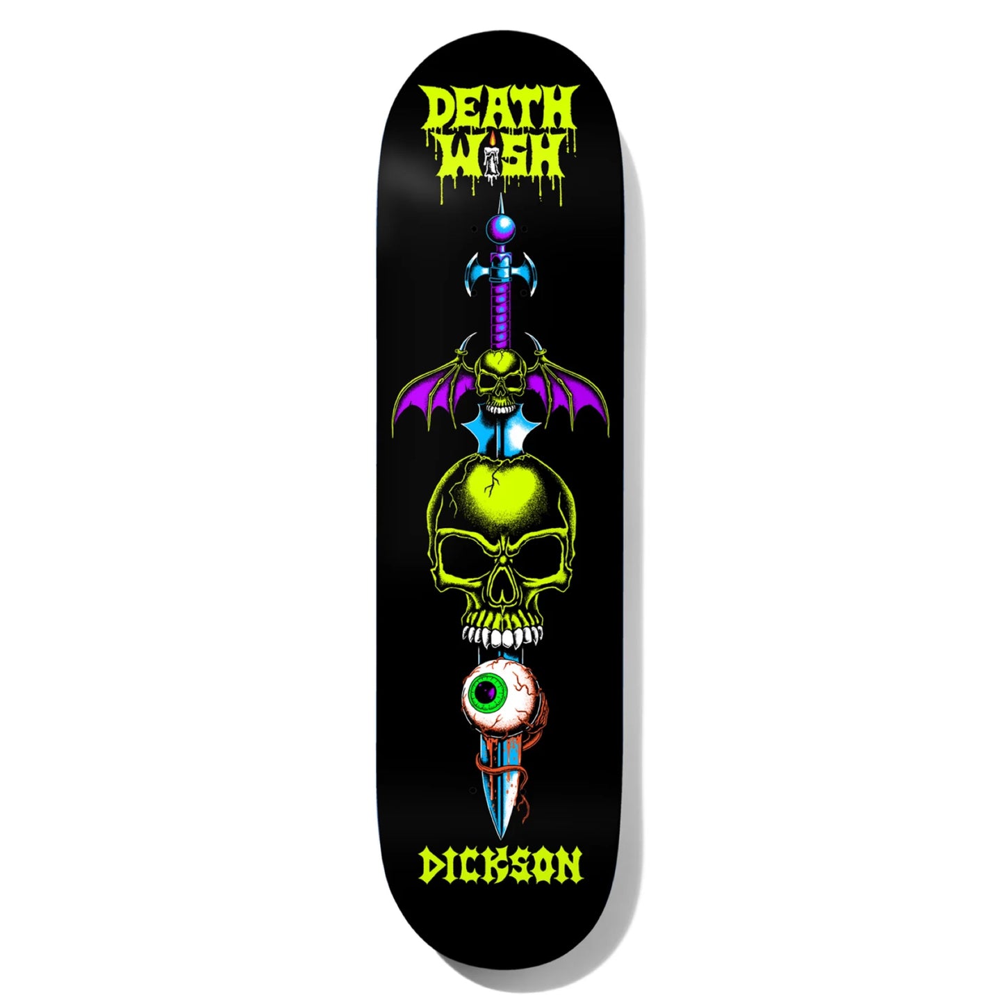 Deathwish Dickson Forgotten Relics 8.25” Skateboard Deck