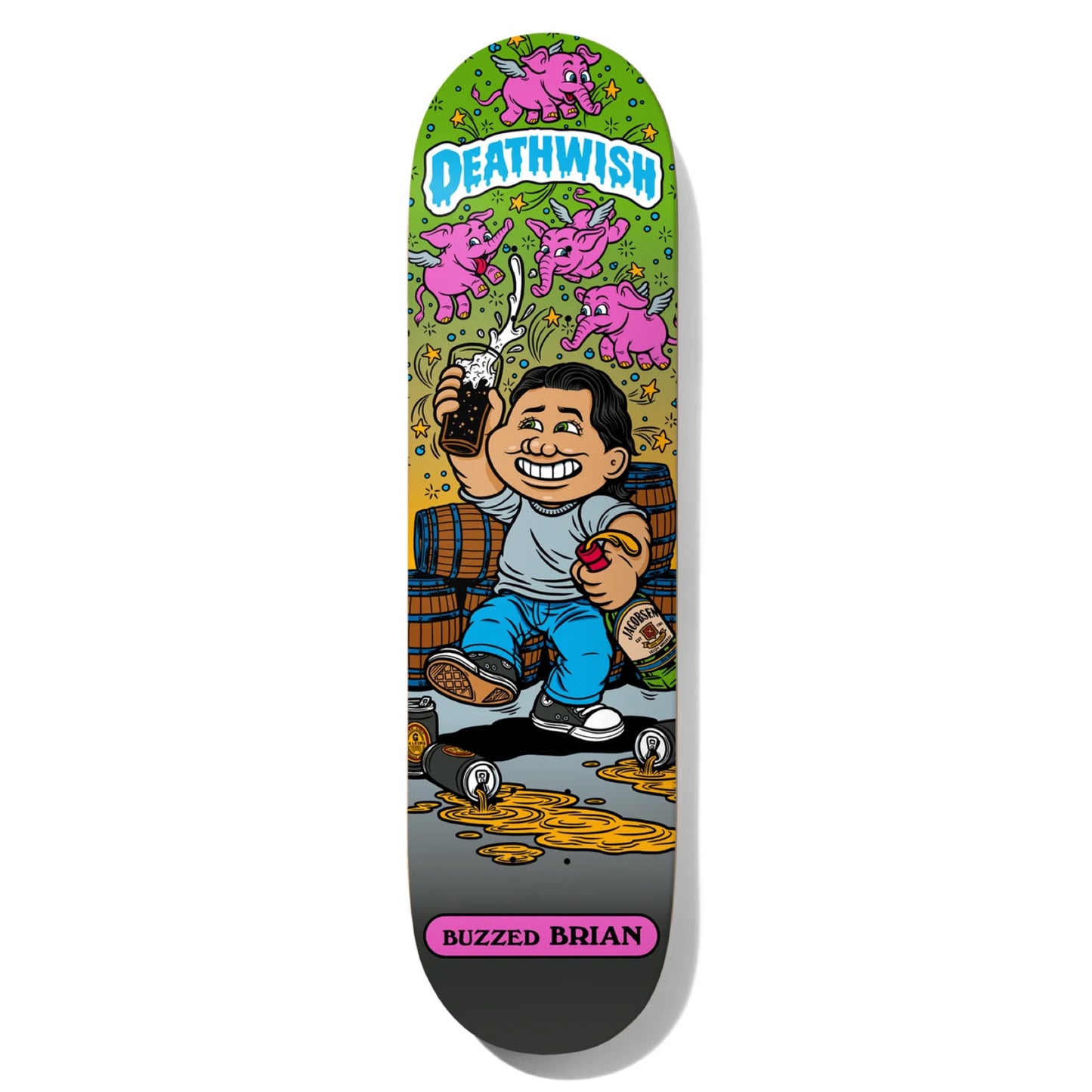 Deathwish O'Dwyer Low Life Kids 8.38” Skateboard Deck