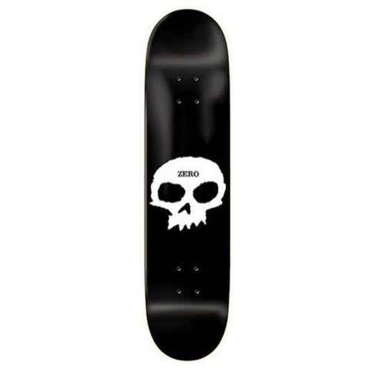 Zero Team Single Skull 7.5" Skateboard Deck