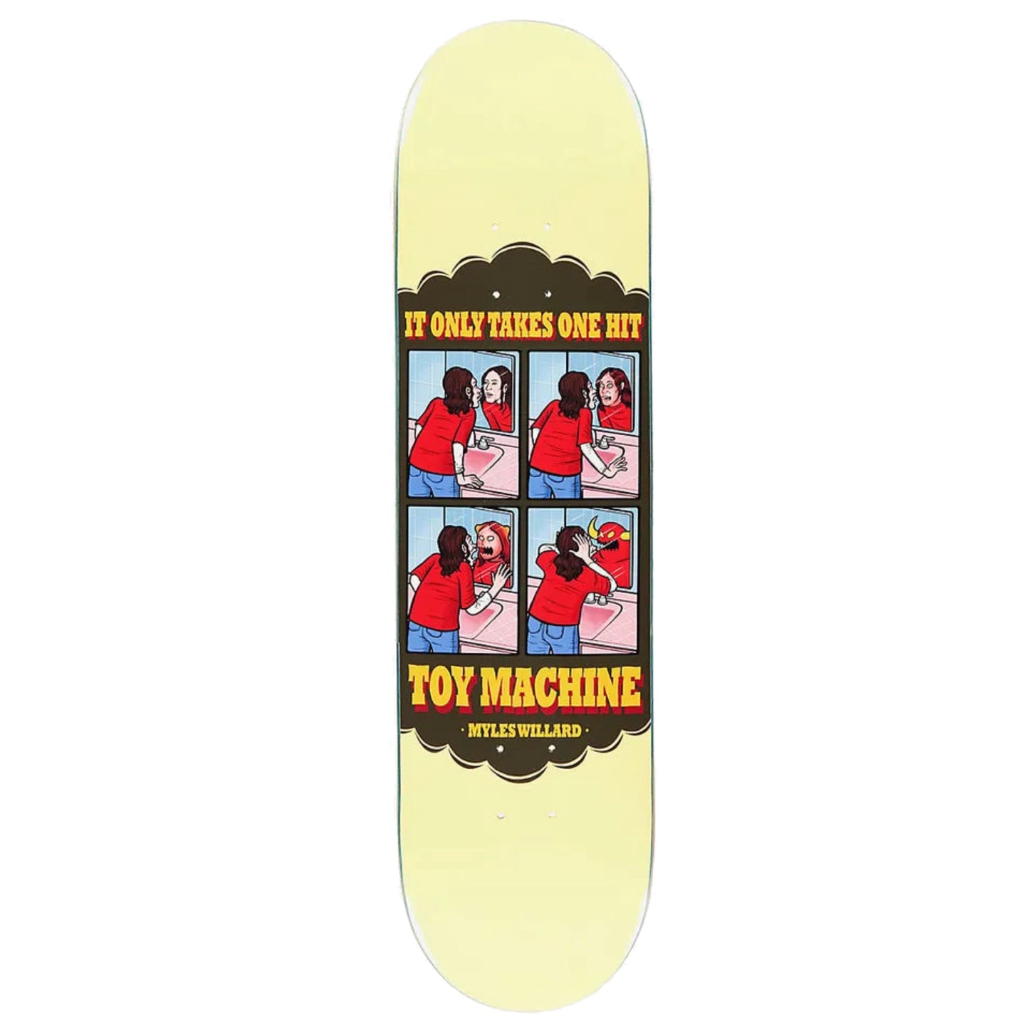 Toy Machine Willard One Hit Skateboard Deck