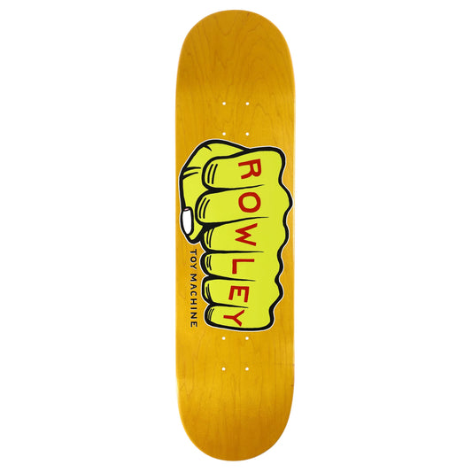 Toy Machine Rowley Fists 8.38" Skateboard Deck