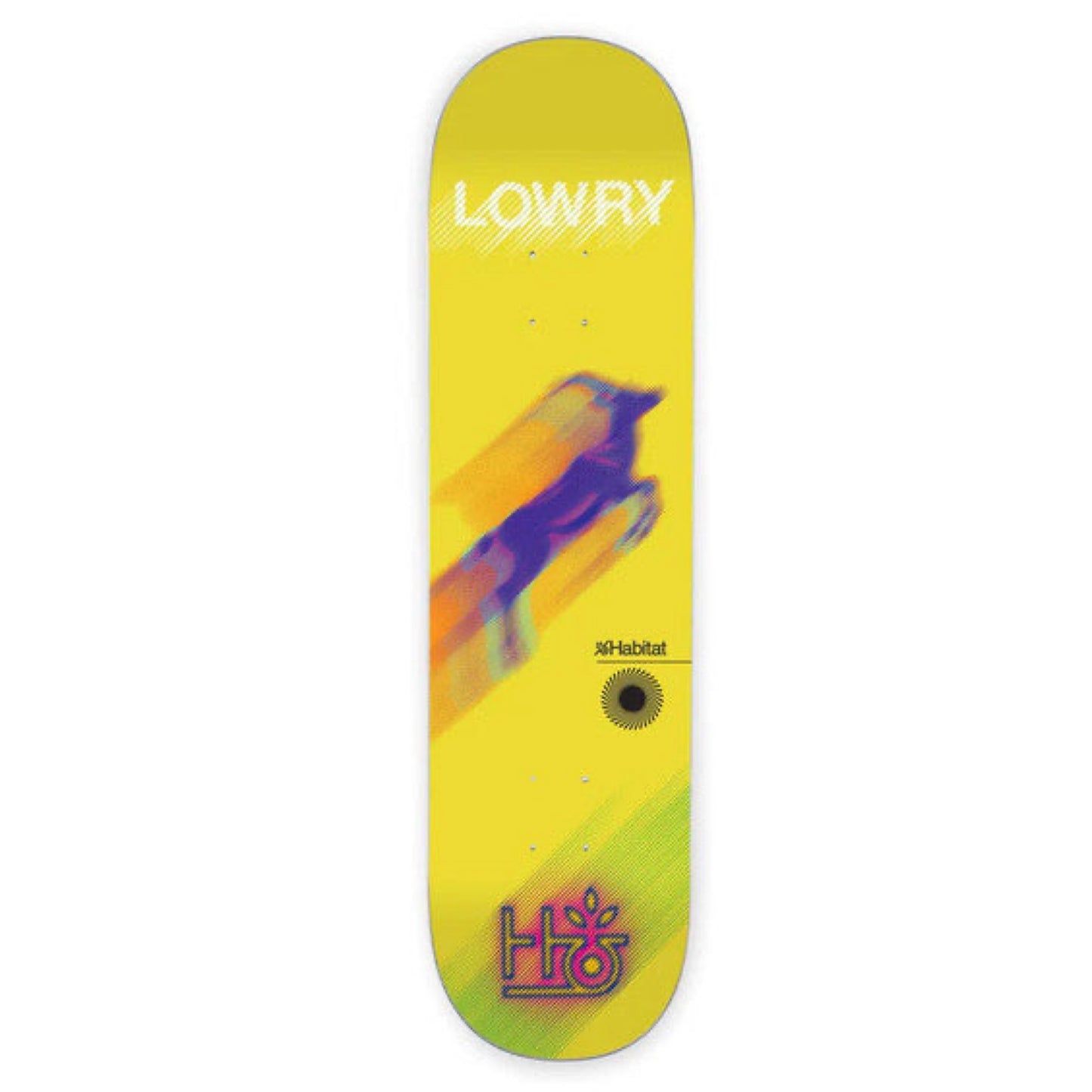 Habitat Lowry Speed Test 8.25" Skateboard Deck