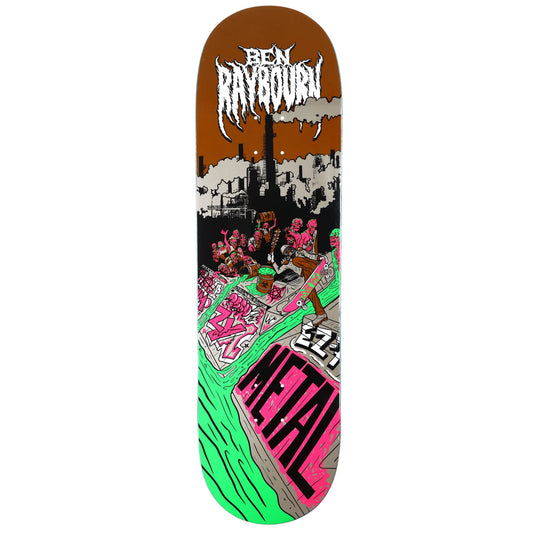 Metal Raybourn Toxic Ditch 9.0" Skateboard Deck