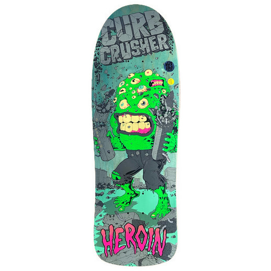 Heroin Curb Crusher XL Barf Skateboard Deck