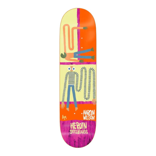 Heroin Aaron Wilson Papillon Skateboard Deck