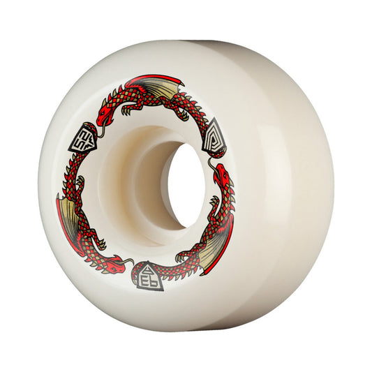 Powell Dragon Formula RED 52mm x 30mm 93a V5 Sidecut Skateboard Wheels