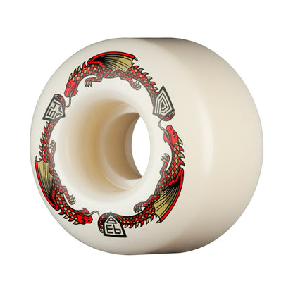 Powell Dragon Formula RED 54mm x 34mm 93a V4 Wide Skateboard Wheels