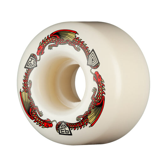 Powell Dragon Formula RED 54mm x 34mm 93a V4 Wide Skateboard Wheels