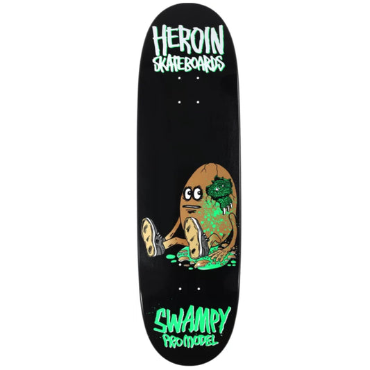 Heroin Swampy Aligator Egg Symmetrical Skateboard Deck