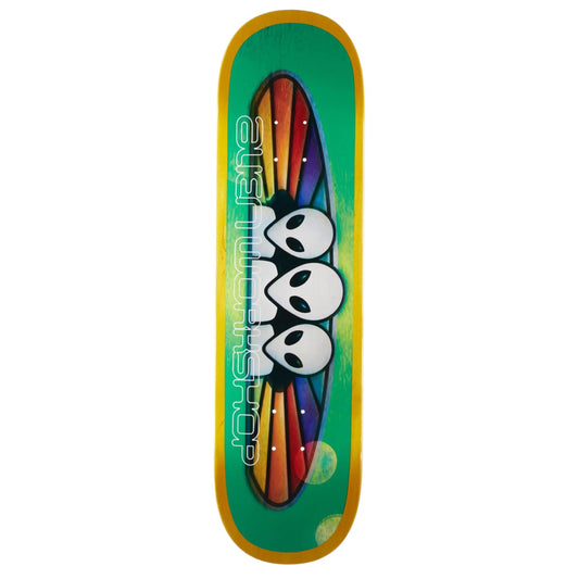 Alien Workshop Spectrum VHS Green 8.5" Skateboard Deck