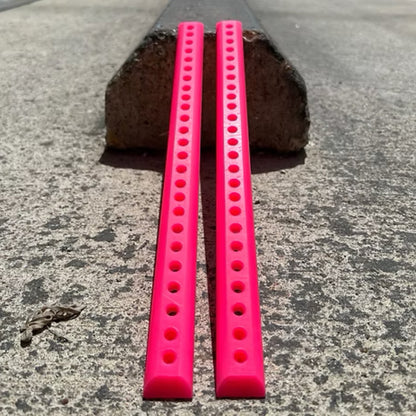 Lil Jawns x Snot Wheels Skateboard Board Rails “Holy Wide Boys” Pink