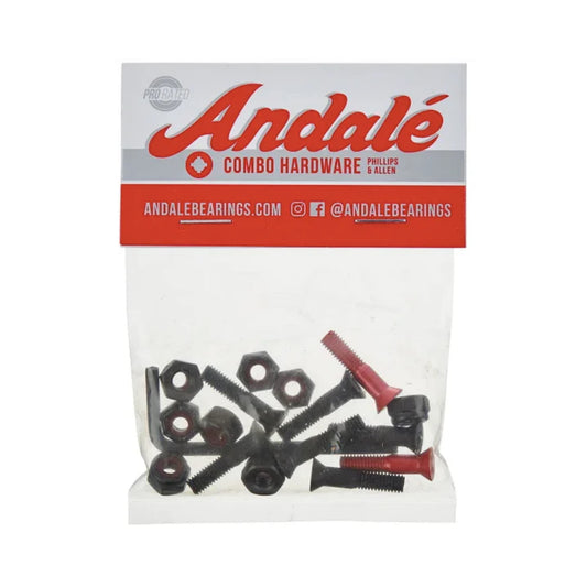 Andale Combo Phillips/Allen 7/8" Skateboard Mounting Hardware