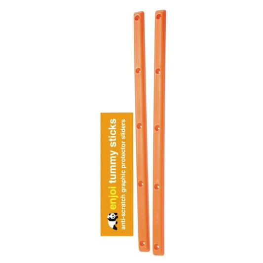 Enjoi Tummy Sticks Orange Skateboard Board Rails