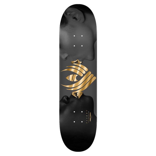 Powell Team Kiss Grey/Gold 9.0" Flight Skateboard Deck
