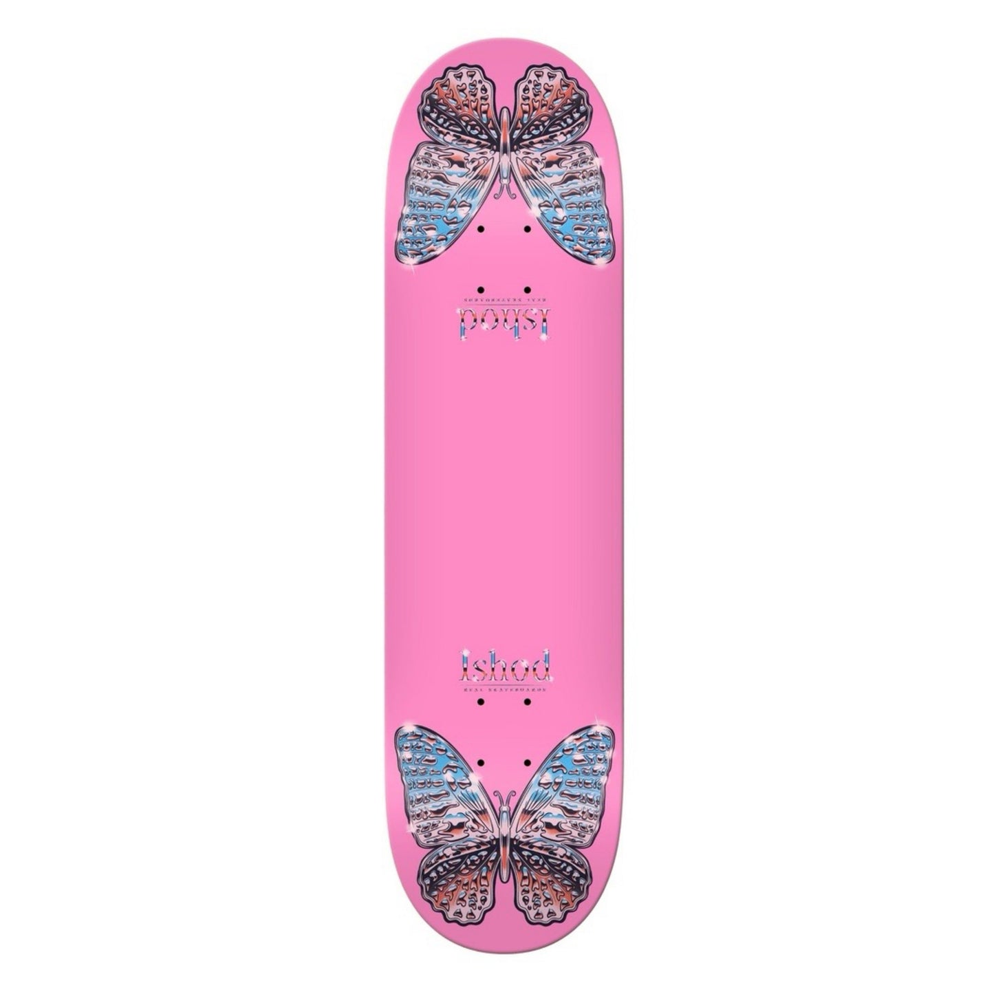 Real Ishod Mariposa Symmetrical Twin Tail 8.25" Skateboard Deck