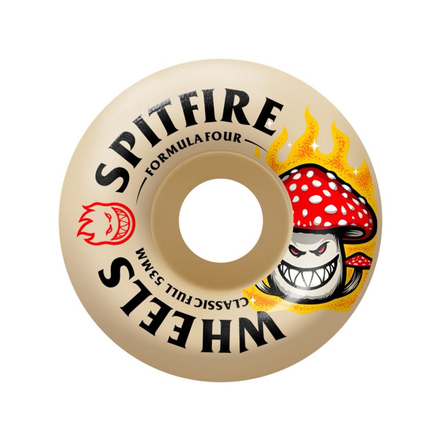 Spitfire Formula Four Shroom Bighead Classic Full 53mm x 99a Skateboard Wheels