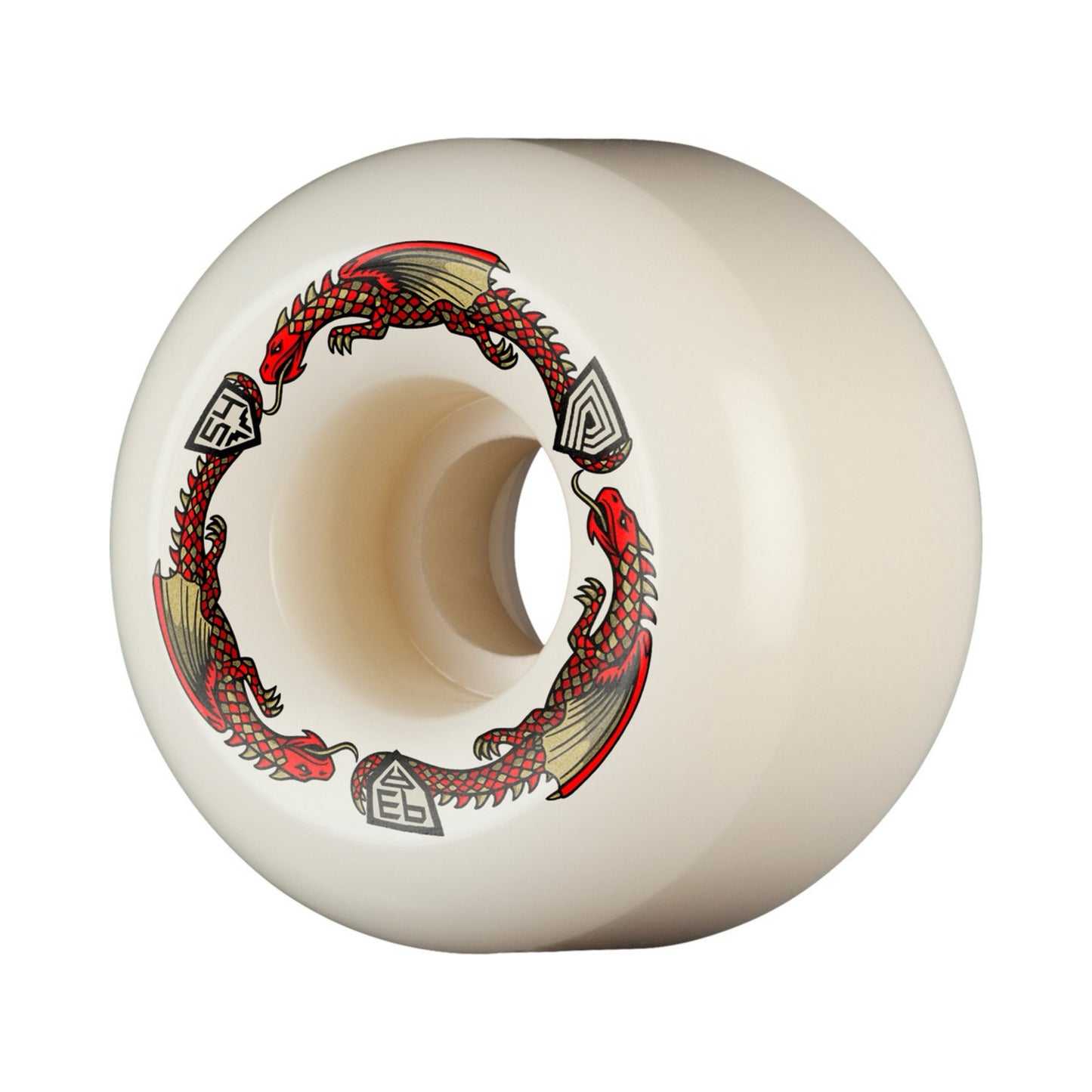 Powell Dragon Formula RED A2 54mm x 39mm 93a Skateboard Wheels