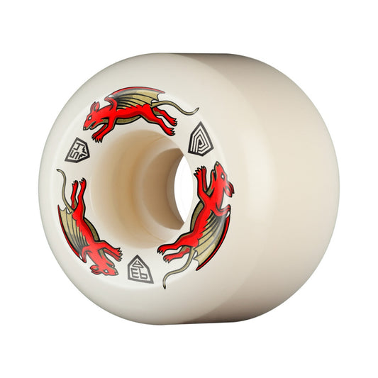 Powell Dragon Formula RED Nano Rats A2 54mm x 39mm 93a Skateboard Wheels