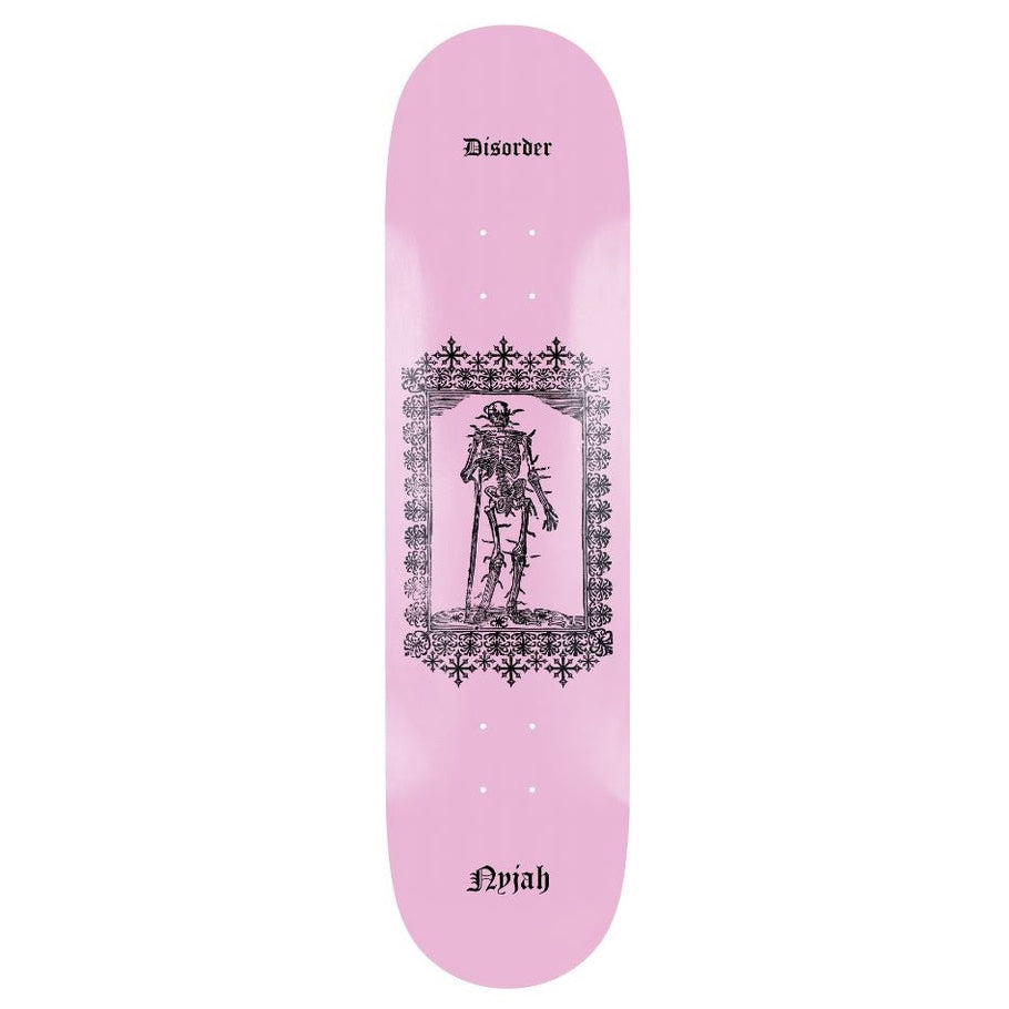 Disorder Nyjah Skeletal 8.25" Skateboard Deck