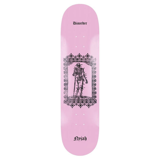 Disorder Nyjah Skeletal 8.25" Skateboard Deck