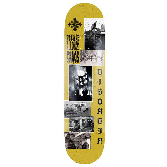 Disorder Team Patc 8.12" Skateboard Deck