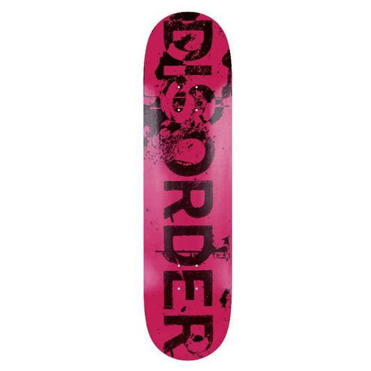 Disorder Team Stamped 8.0" Skateboard Deck