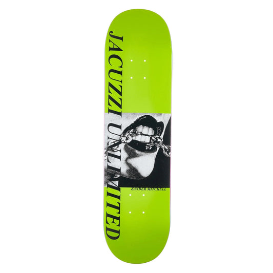 Jacuzzi Mitchell Chain Mail EX7 Lime Green 8.25" Skateboard Deck