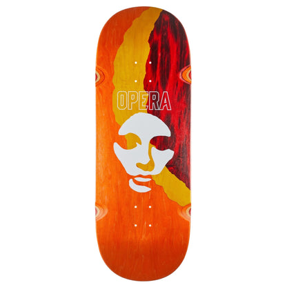 Opera Triple Torn BIG Mask Red/Orange/Yellow EX7 11.0" Skateboard Deck