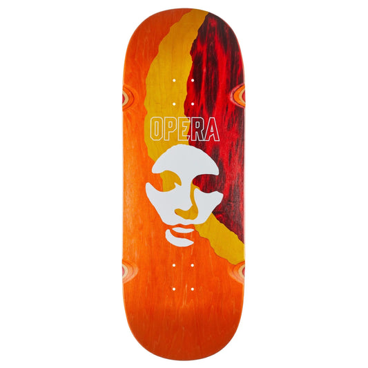 Opera Triple Torn BIG Mask Red/Orange/Yellow EX7 11.0" Skateboard Deck