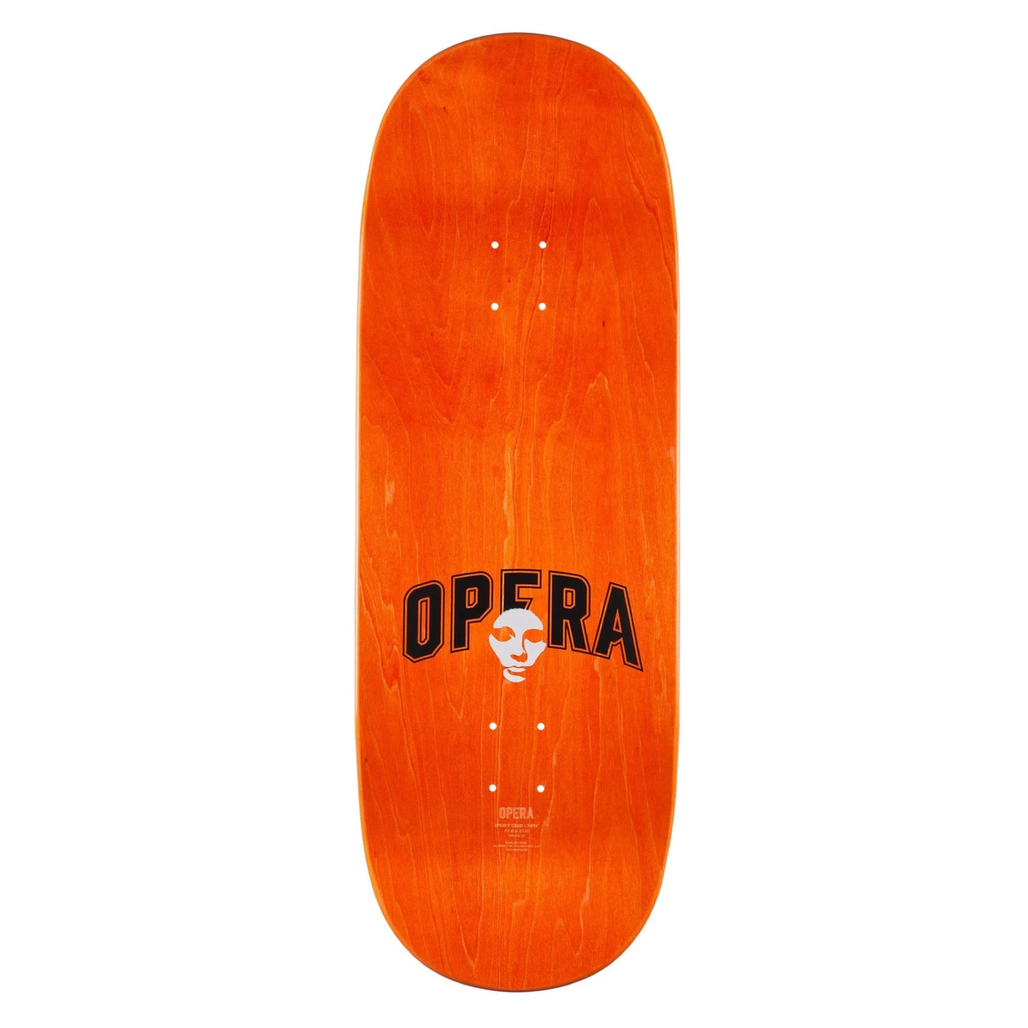 Opera Triple Torn BIG Mask Red/Orange/Yellow EX7 11.0" Skateboard Deck